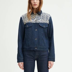 Levi Strauss French Fringe Trucker Jacket